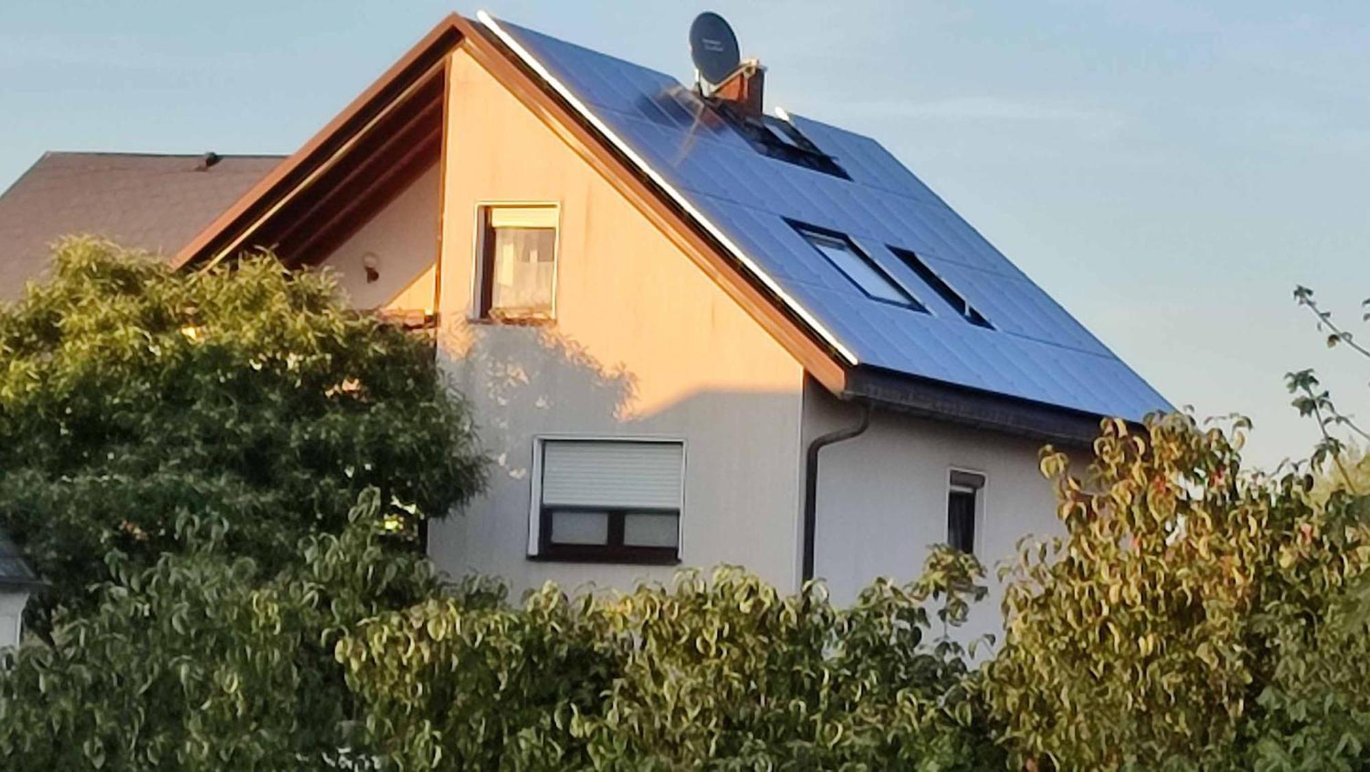 Ferienwohnung Hammerwaldblick Im Dachgeschoss Selb Esterno foto