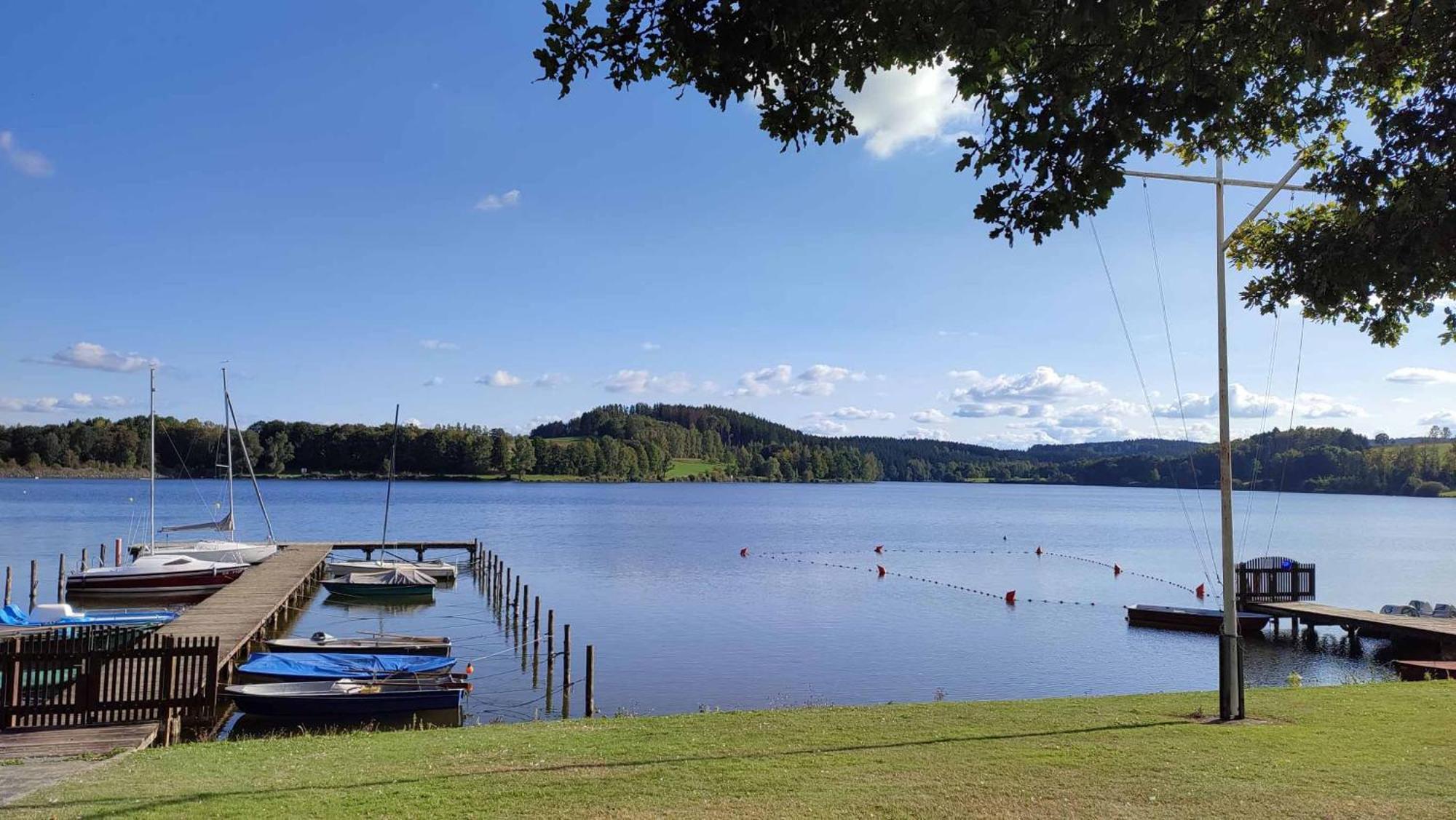 Ferienwohnung Hammerwaldblick Im Dachgeschoss Selb Esterno foto